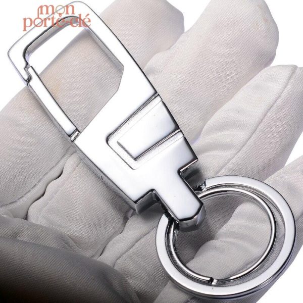 Porte-clé simple en métal