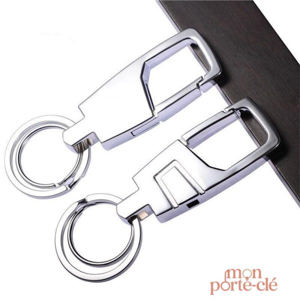 Porte-clé minimaliste pour homme