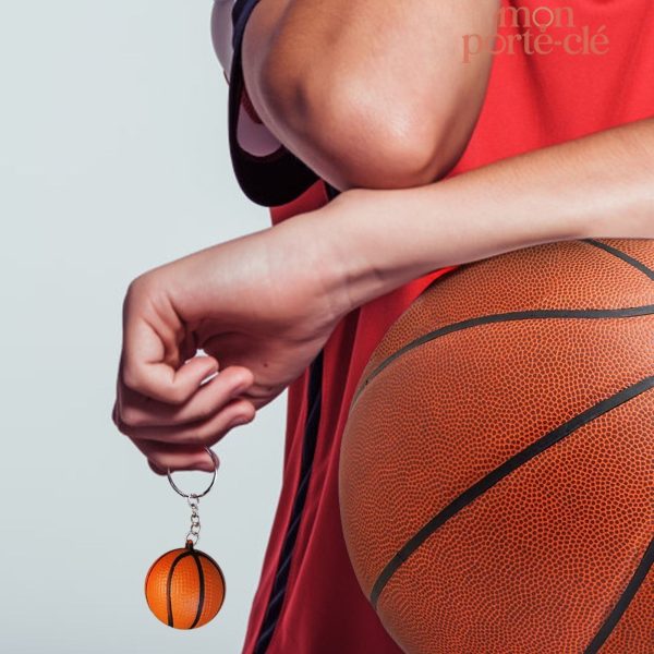 Porte-clé en forme de basket pour les amateurs de sport