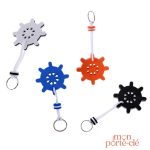 Porte-clé flottant design gouvernail pour la mer
