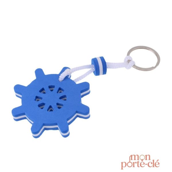 Porte-clé nautique stylé, flotte sur l'eau