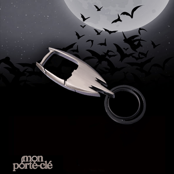 Porte-clé Batman en forme de personnage iconique