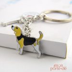 Porte-clé en forme de Beagle, accessoire pratique pour les propriétaires