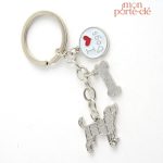 Porte-clé chien Beagle, un cadeau idéal pour les passionnés d'animaux