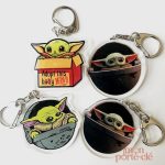 Porte-clé Bébé Yoda original