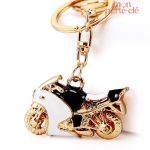 Porte-clé moto La Bécane Dorée en métal
