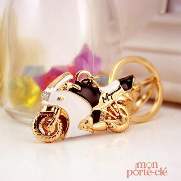 Accessoire moto : porte-clé La Bécane