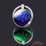 Porte-clé Signe Astrologique, motif Bélier élégant