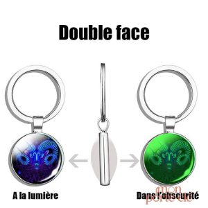 Porte-clé unique dédié au Bélier, symbole astrologique
