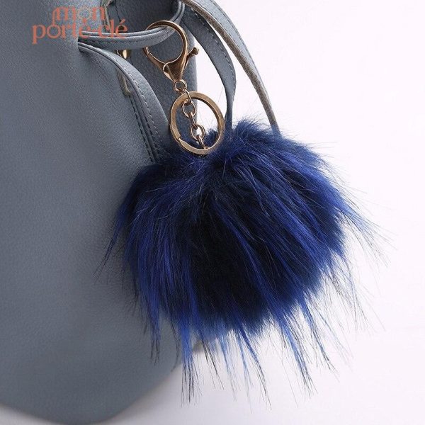 Porte-Clé Pompon tendance, accessoire mode incontournable