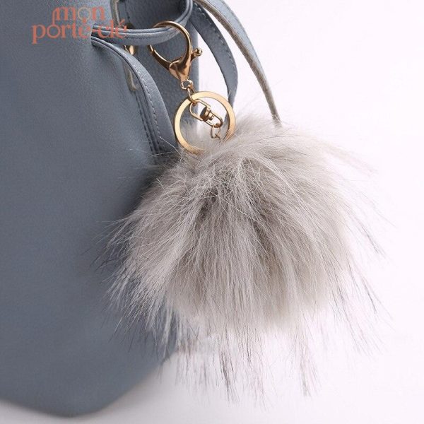 Porte-Clé Pompon léger, pratique et stylé