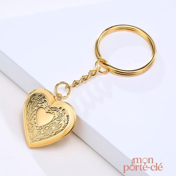 Porte-clé personnalisé avec inscription au choix