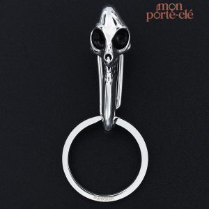 Porte-clé pour passionnés de moto, style biker