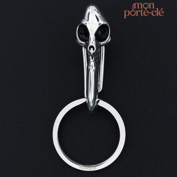 Porte-clé pour passionnés de moto, style biker