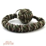 Boucle porte-clé en paracorde, idéale pour les clés