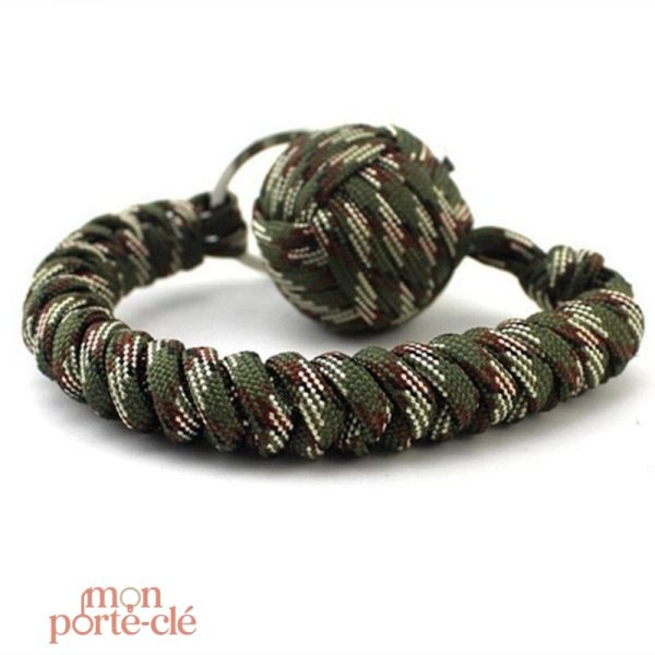Boucle porte-clé en paracorde, idéale pour les clés