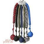 Porte-clé décoratif en boule, alliant style et fonctionnalité