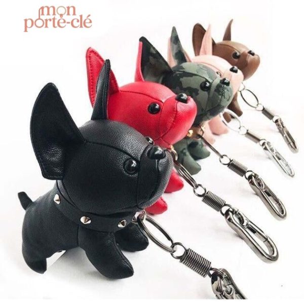 Porte-clé Bouledogue Français pour les passionnés