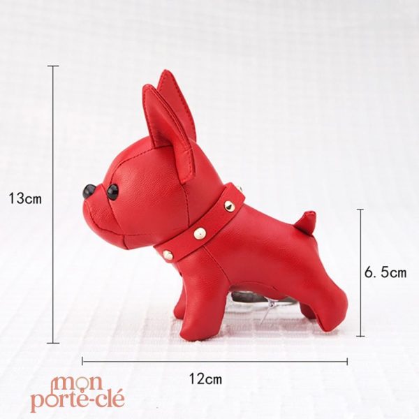 Porte-clé Bouledogue Français à accrocher facilement