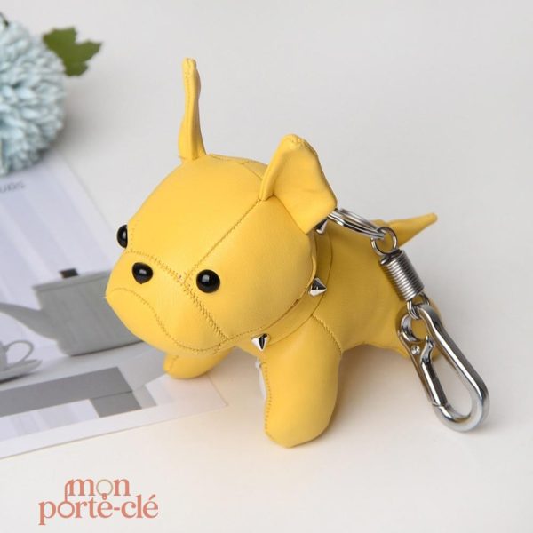 Porte-clé Bouledogue Français original et unique