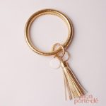 Bracelet porte-clé cuir, parfait pour les amoureux du cuir