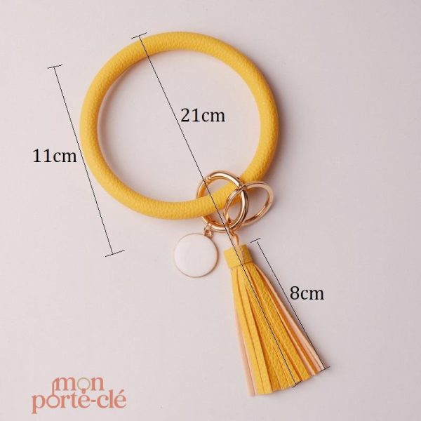 Porte-clé chic en cuir, ajout de style à vos clés