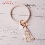 Porte-clé en cuir, accessoire de mode intemporel