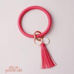 Bracelet en cuir, idéal pour les clés et le style