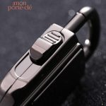 Accessoire essentiel : porte-clé avec briquet en métal