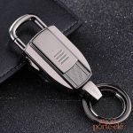 Briquet électrique compact intégré dans un porte-clé