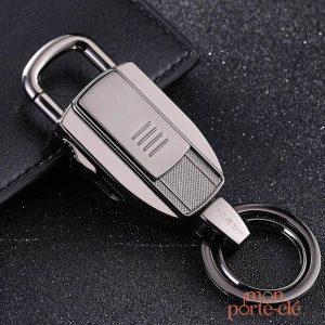 Briquet électrique compact intégré dans un porte-clé