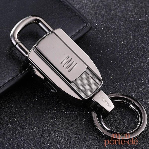 Briquet électrique compact intégré dans un porte-clé