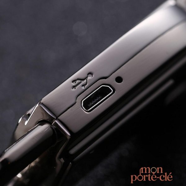 Porte-clé multifonction avec briquet design moderne