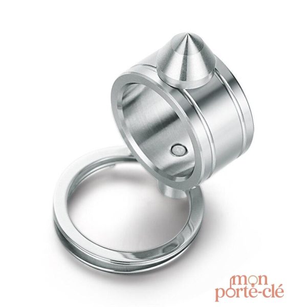 Porte-Clé Multifonction Brise-Vitre en Tungstène