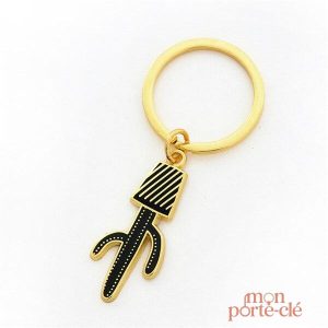 Porte-clé cactus coloré, accessoire tendance