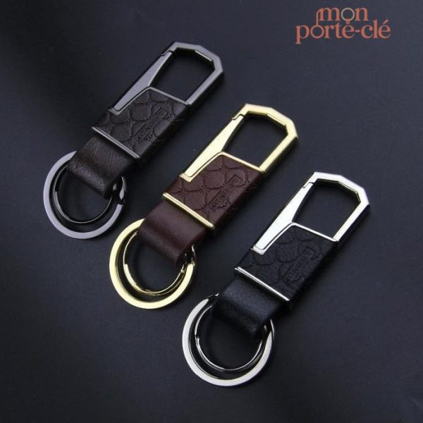 Porte-clé en cuir, un présent mémorable pour les papas