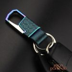 Cadeau en cuir, porte-clé unique pour célébrer les pères