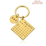 Porte-Clé Calendrier pour couples tendance