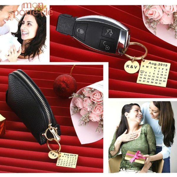 Porte-Clé Couple pratique et symbolique