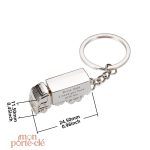 Porte-clé camion, cadeau personnalisé créatif