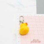 Porte-clé canard, accessoire amusant pour clés
