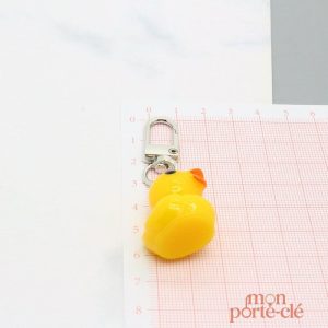 Porte-clé canard, accessoire amusant pour clés