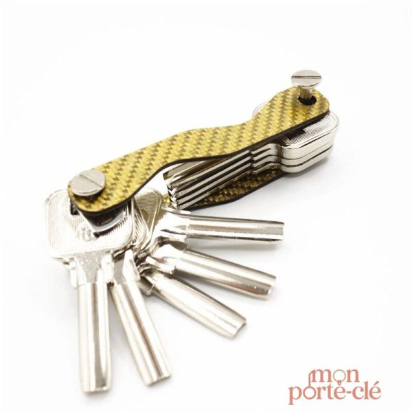 Porte-clé en carbone léger et résistant