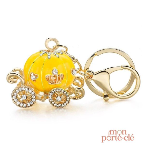 Porte-Clé original en forme de carrosse féérique