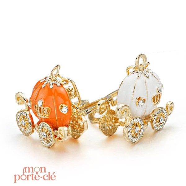 Porte-Clé élégant en forme de carrosse classique