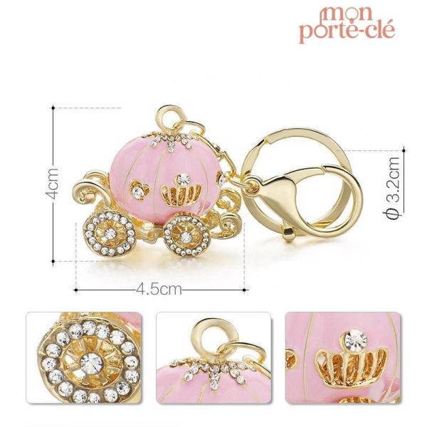 Porte-Clé créatif en hommage à l'histoire de Cendrillon