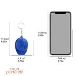 Porte-clé unique en forme de casque pour les ouvriers