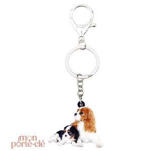 Porte-Clé chien Cavalier King Charles