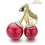 Porte-clé original Les Cerises, design unique et coloré