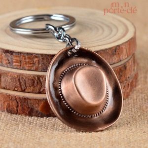 Chapeau de cowboy en porte-clé original